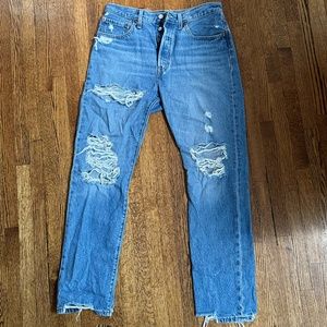 Levi's Ripped Jeans